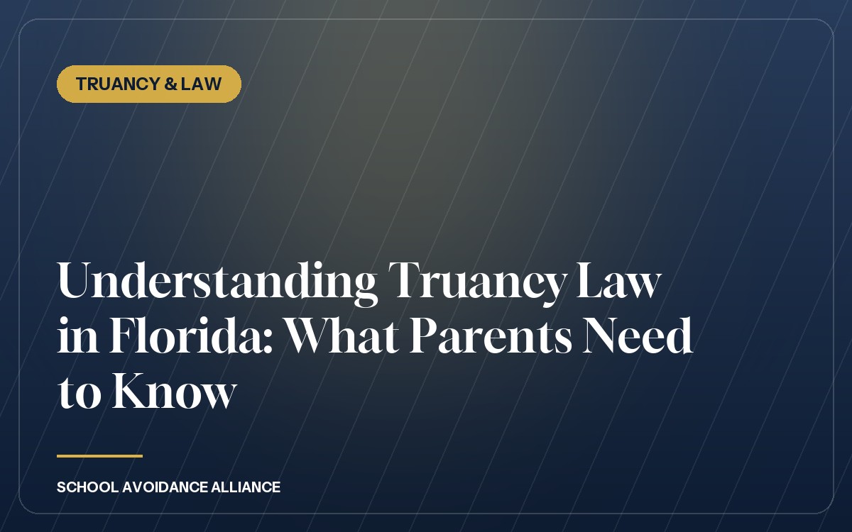 Understanding Truancy Law in Florida: What Parents Need to Know