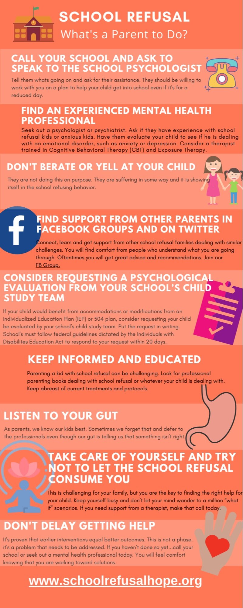 My Child Has School Refusal: What Can I Do?