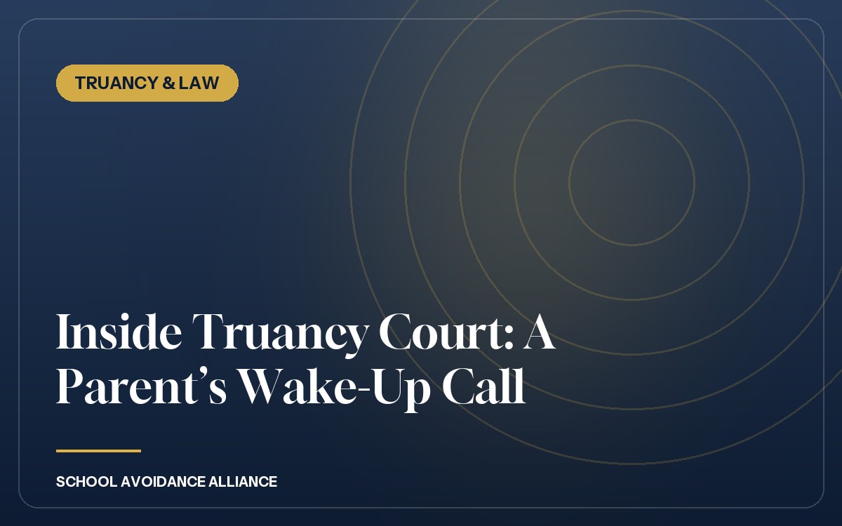 Inside Truancy Court: A Parent’s Wake-Up Call
