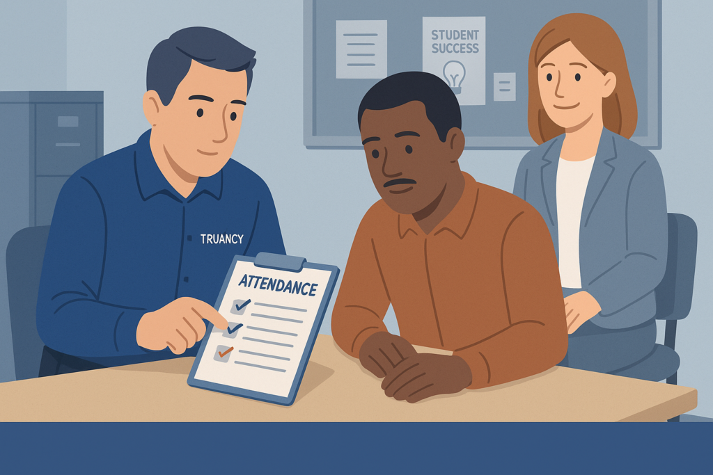How to Work With Truancy Officers and the School Effectively Navigating truancy law in Texas requires a thoughtful, proactive approach. Here’s how families can stay ahead: Keep Records: Log absences, doctor’s notes, therapy letters, and all school communication. Know the TPM Timeline: Ask your school what prevention steps were taken and get it in writing. Engage Early: Don’t wait for court. Ask for meetings, 504 evaluations, and written attendance plans. Use a Respectful Tone: Whether speaking with a truancy officer or principal, focus on collaboration. Follow Up in Writing: After any phone call or meeting, send a follow-up email to document your position.