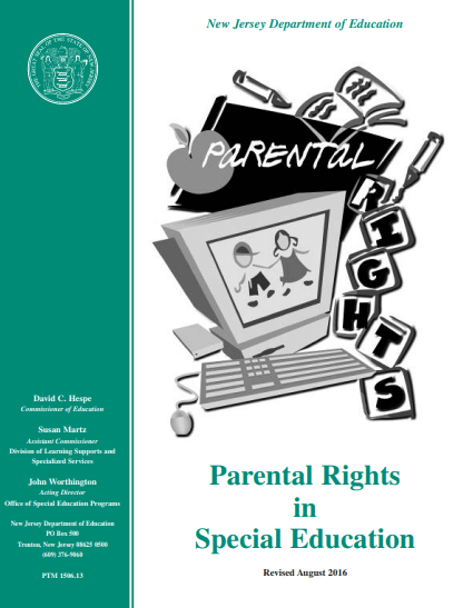 NJ dis rights procedural safeguards